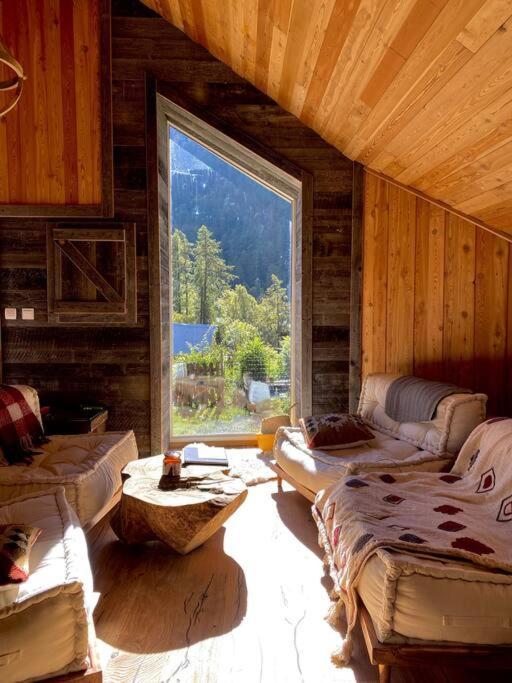 Mon Roc - Maison De Montagne Atypique Avec Vue La Grave Buitenkant foto