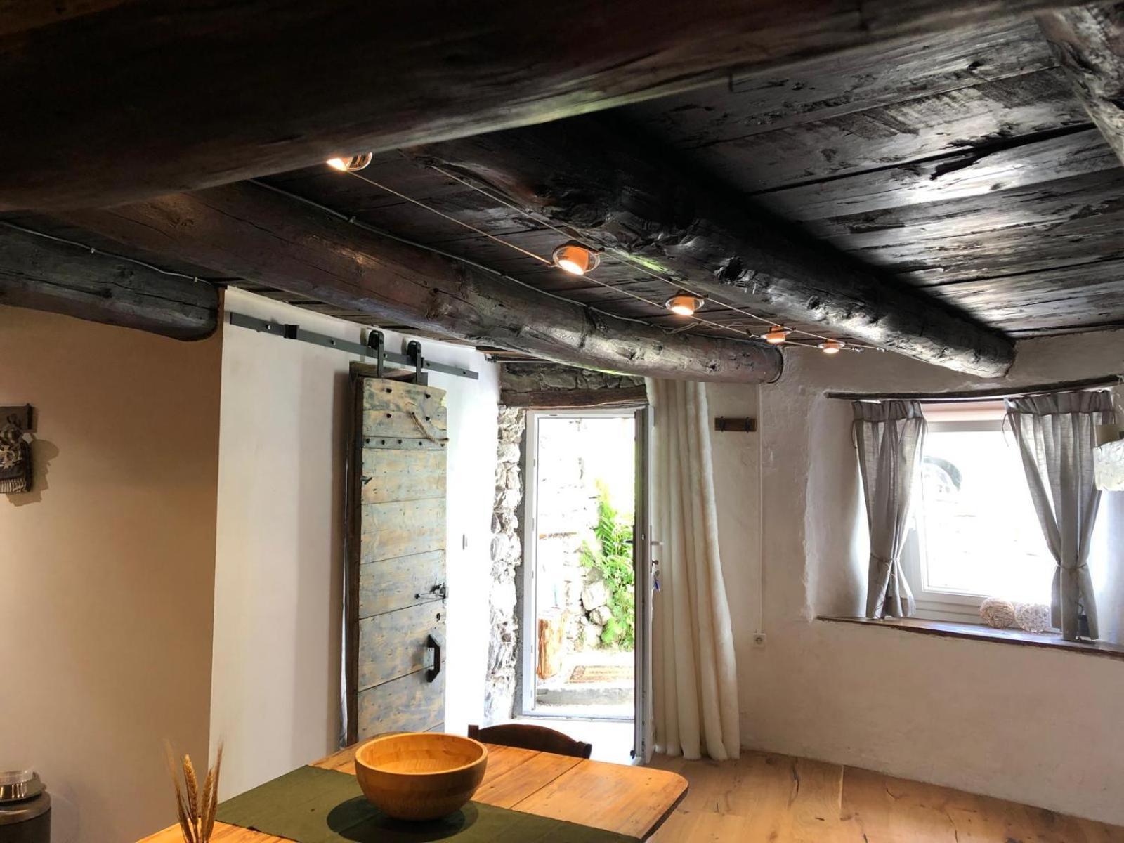 Mon Roc - Maison De Montagne Atypique Avec Vue La Grave Buitenkant foto