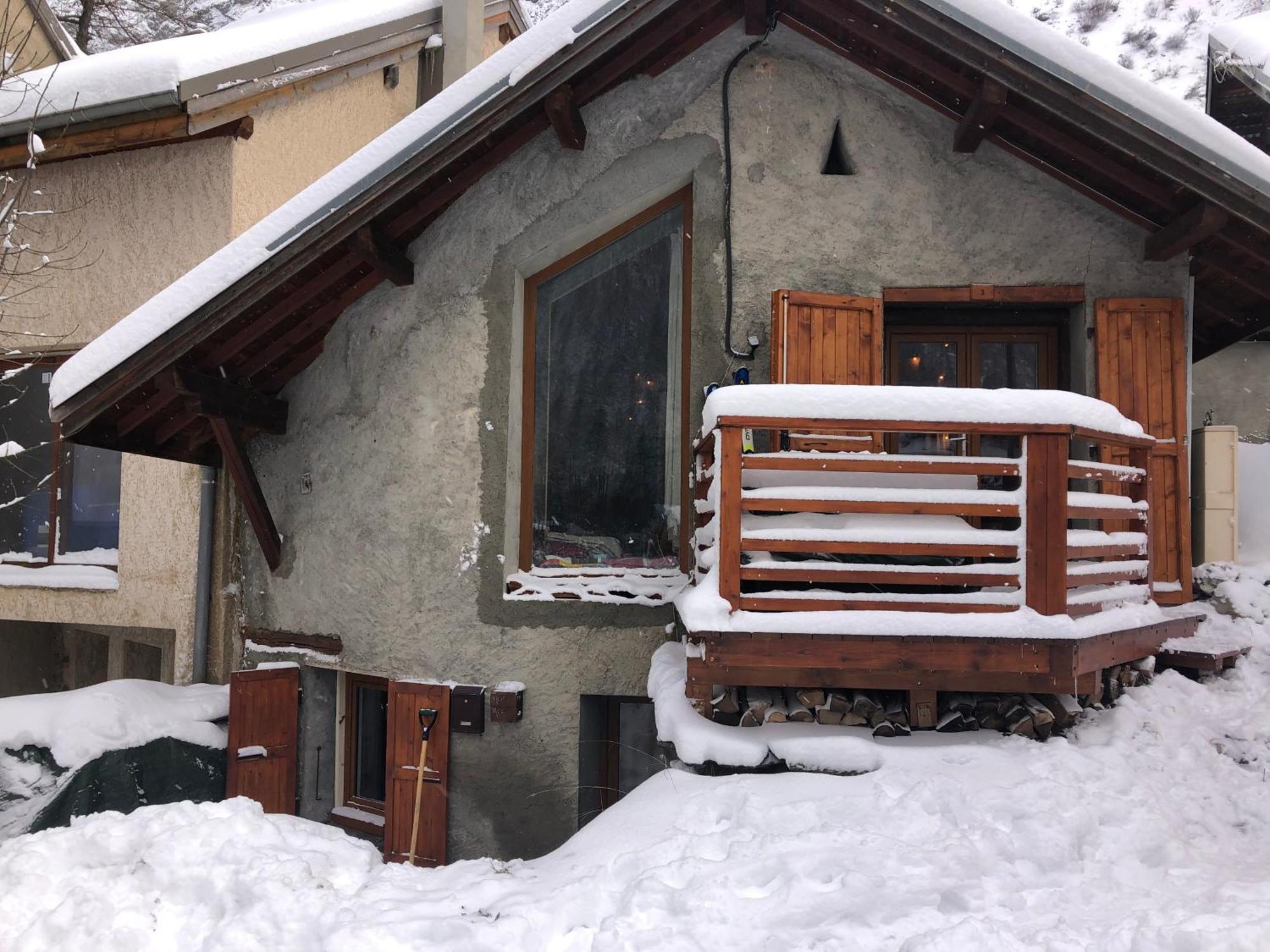 Mon Roc - Maison De Montagne Atypique Avec Vue La Grave Buitenkant foto